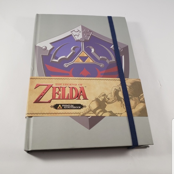 Grey Legend of Zelda Journal with Hyrule Shield - Picture 3 of 6